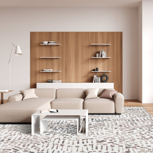 AFK Living vloerkleed Ghom - design - grijs - 120 x 160 cm