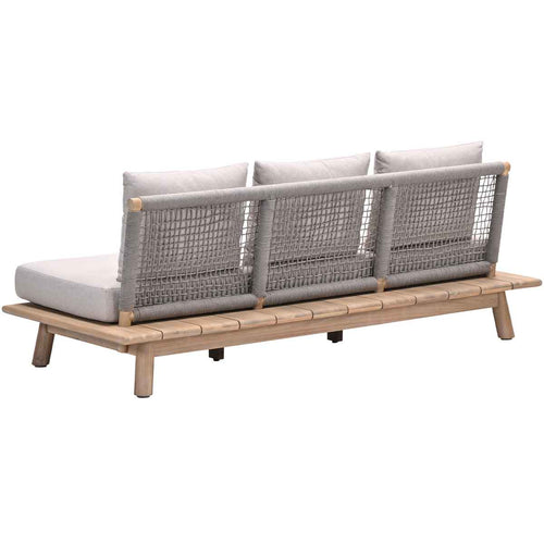Garden Impressions loungebank San Namut grey sand - 3-zits - vtwonen shop