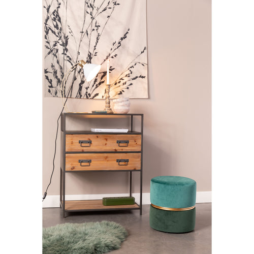 Housecraft Living Bubbly Poef Forest/ Groen