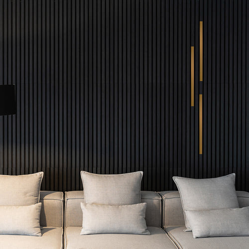 HOME DELUXE sierstrip voor akoestisch paneel set van 3 - goud 50 cm - vtwonen shop