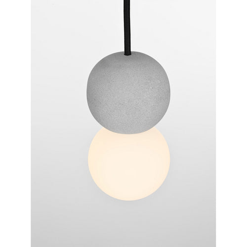Nova Luce ZERO Slanke hanglamp met grijze LED G9 1x5W