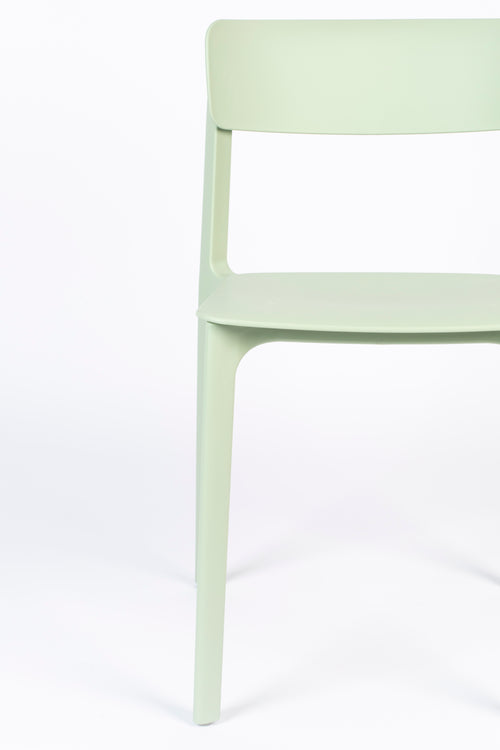 Housecraft Living Clive Eetkamerstoelen/ Tuinstoelen Lichtgroen - Set van 4 - vtwonen shop