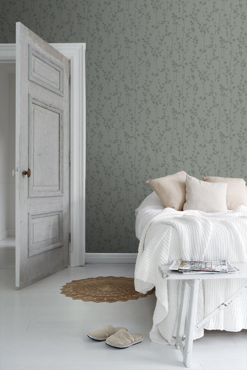 Borastapeter behang bladeren groen - 53 cm x 10.05 m - 660555 - vtwonen shop