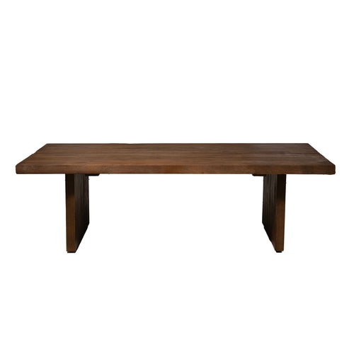 DÉJA Living Salontafel Espoo - Rechthoek Donkerbruin Hout - 120x60x36cm