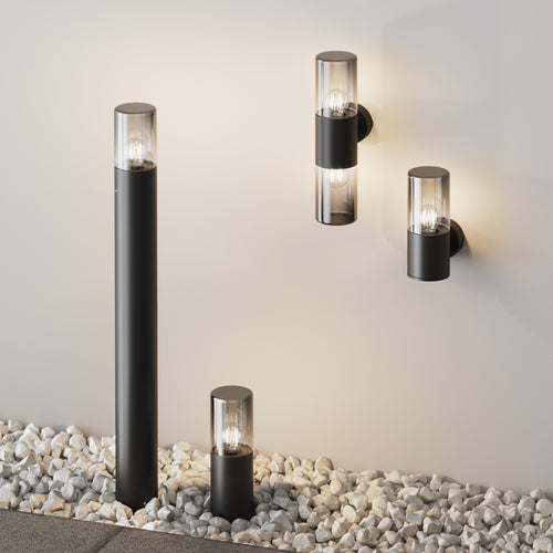 Maytoni Outdoor - Wandlamp Amas - Grafiet - Ø8 - vtwonen shop