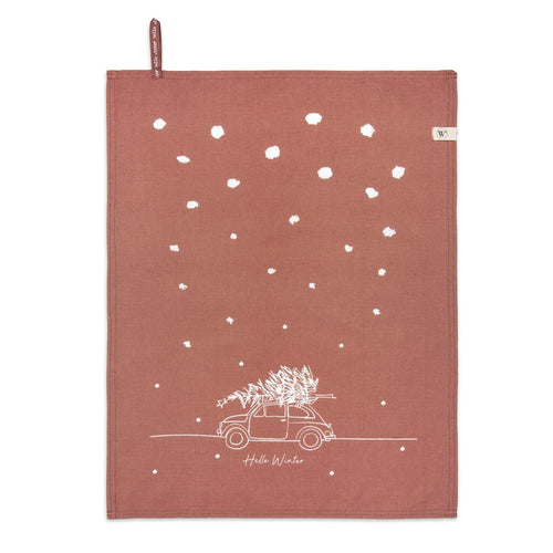 Walra - Keukenset Hello Winter - 3x 50x70 cm - Terra