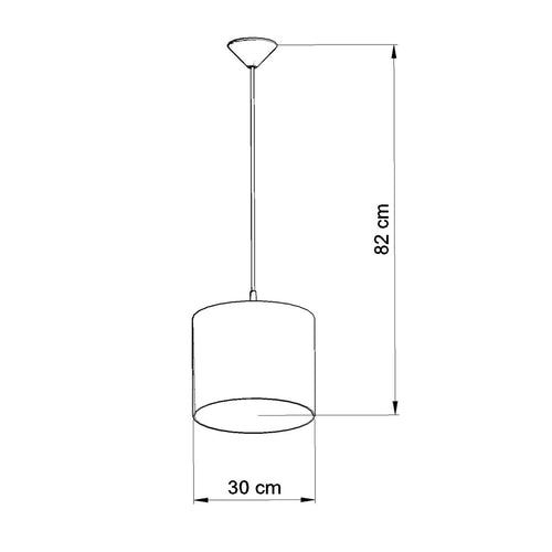 Sollux Lighting Hanglamp OWLS 40 - 40x40x82cm