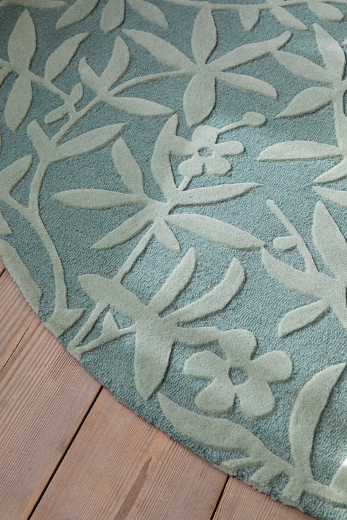 Laura Ashley Cleavers-Duck Egg Round 80907 200 rond