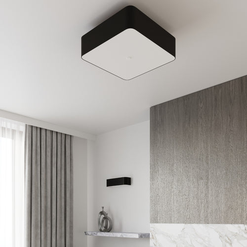 Sollux Lighting Plafondlamp LOKKO 55 wit - 55x55x25cm