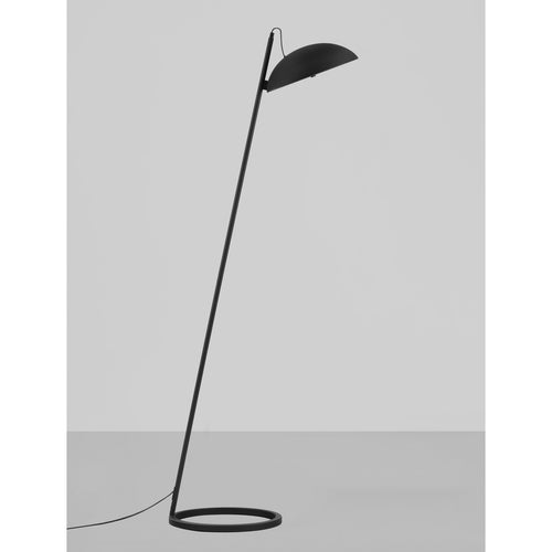 Nova Luce FLUTE Werklamp, zandkleurig zwart, dimbare LED, 30W, 1958lm, 3000K