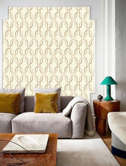 Catchii Behang Frances Joining blauw - vtwonen shop