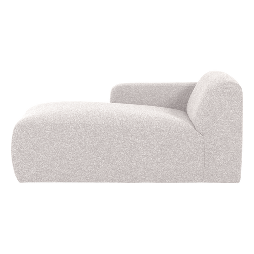 WOOOD chaise longue bank links Mojo Base - Bouclé - Ecru - 74x112x162