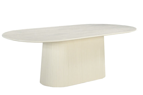 Livingfurn eetkamertafel Patrice - 230cm - beige