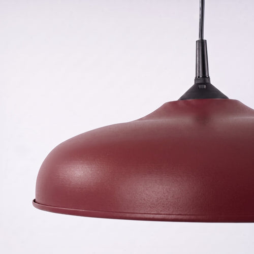 Sollux Lighting Hanglamp GINA bordeaux - 38x38x74cm