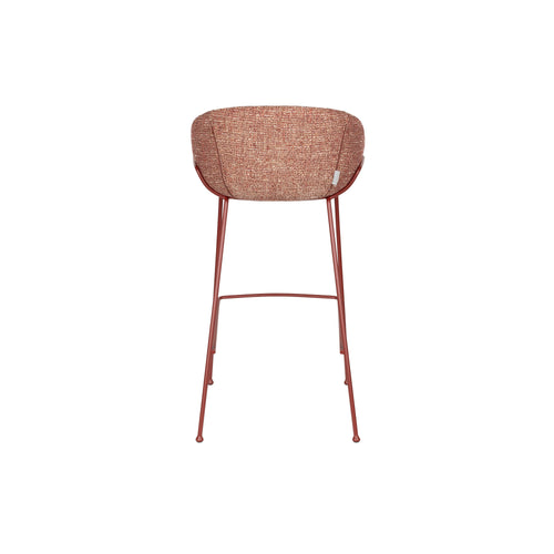 Zuiver Feston Barkrukken 75 cm Terra/Rood - Set van 2