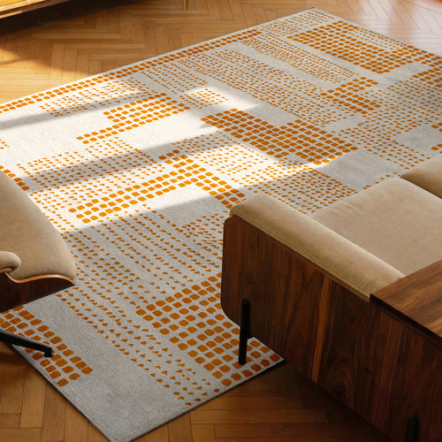 Ecorugs vloerkleed Pomelo - oranje - 80x150cm