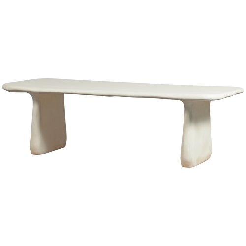 Basiclabel eettafel Loggia - Polymeer - Naturel - 75x240x100 - vtwonen shop