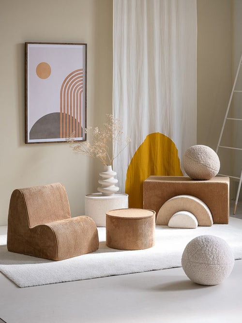 Wigiwama Poef - Bruin