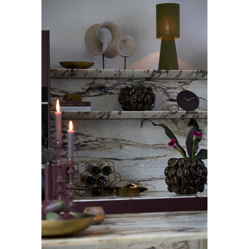 Light & Living wijnrek Salbris - brons - 30x18x46cm