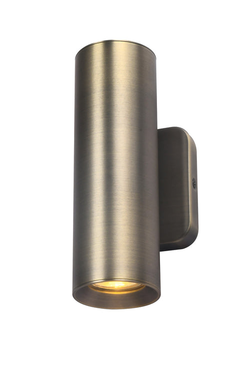 Artdelight Wandlamp Megano 2L - Antiek Brons