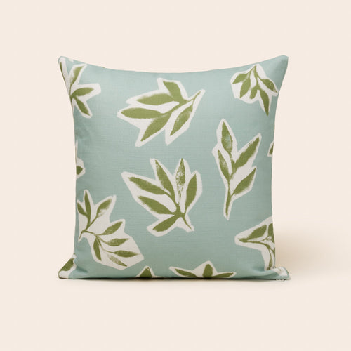 Madura Kussenovertrek Mathyas celadon en olijf 50x50 cm
