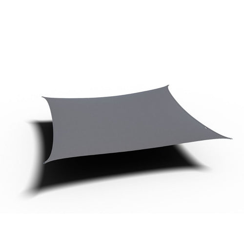 Platinum waterproof schaduwdoek Dreamsail vierkant grijs 4x4x4x4 m