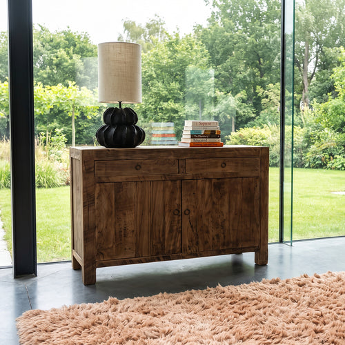 Raw Materials Farmwood houten dressoir - 120x45x85 cm