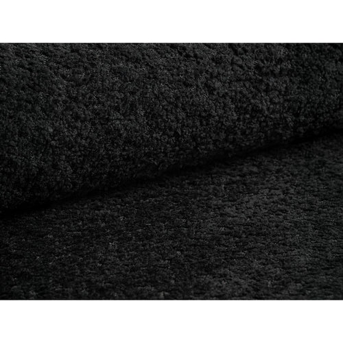 Cosmopolitan Design - Draaistoel Savona boucle zwart - 83x86x76.5cm