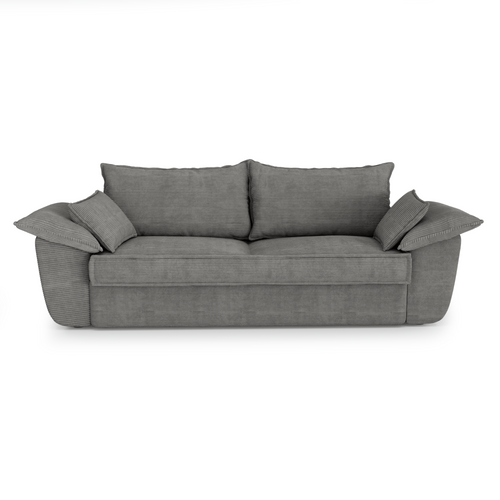 Sia Home - Rechte bank SASHA - Corduroy - Antraciet grijs - 232cm - vtwonen shop