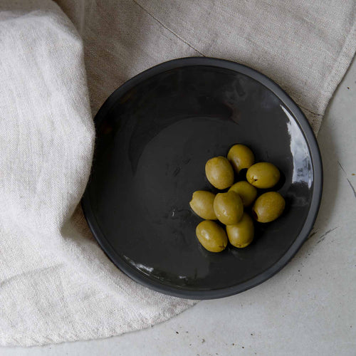 The Table Atelier Gebaksbord  16 cm Black Olive