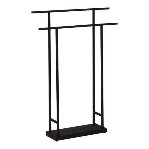 Atmooz handdoekenrek Pia - zwart - 60 x 15 x H 86 cm
