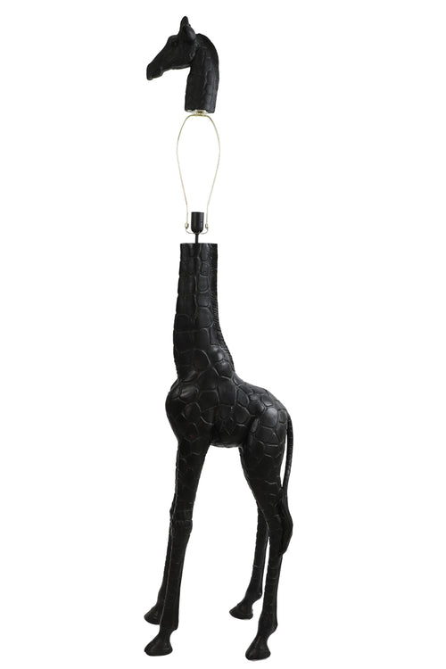 Light & Living vloerlamp GIRAFFE - 44x33.5x184cm - zwart