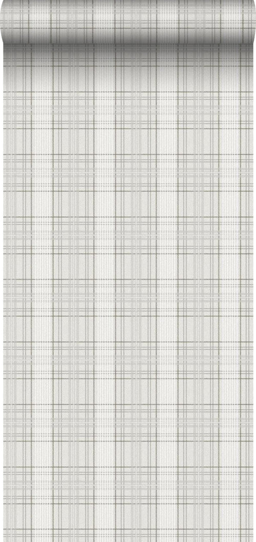 Borastapeter behang ruiten grijs - 53 cm x 10.05 m - 660238 - vtwonen shop