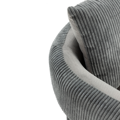 Calicosy - ARUNI Fauteuil in stof - Grijs - 78x73x75 cm