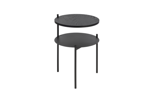 noo.ma TU Nachtkastje - Black Oak - vtwonen shop