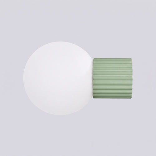 Sollux Lighting Wandlamp HALO salie IP44 - 12x17x12cm