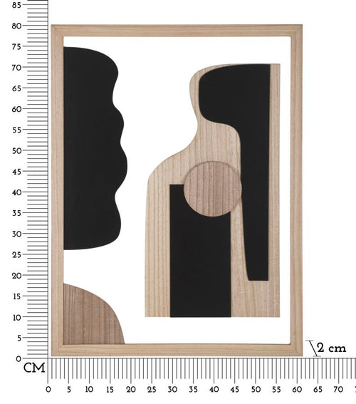 Mauro Ferretti paneel - 60x2x80 cm - bruin