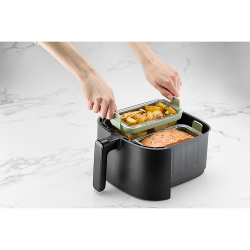 Lékué Airfryer Ovenschaal Rechthoek Glas