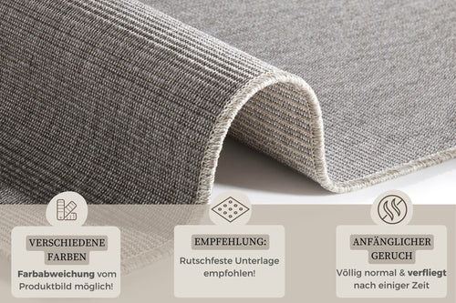 Flatwoven Runner for In & Outdoor Sisal-Look 80x450 cm - vtwonen shop