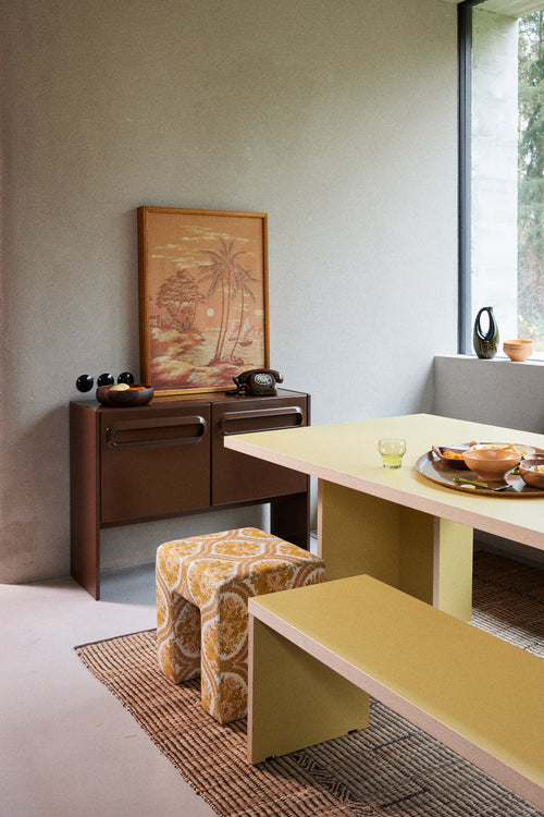 HKLIVING bank – olive – 180cm - vtwonen shop