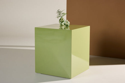 Rebellenclub Salontafel Tusani - 40 x 40 cm -  Lichtgroen - vtwonen shop