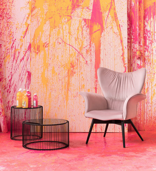 Kare Design Bijzettafel Wire Zwart (2/Set) Ø44cm - vtwonen shop