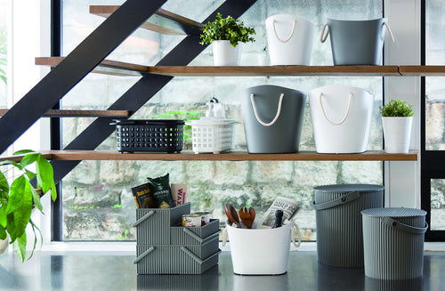 Hachiman Balcolore Opbergmand - L - Grijs - vtwonen shop