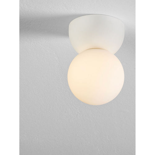 Nova Luce ZERO Bolvormige plafondlamp met witte LED G9 1x5W