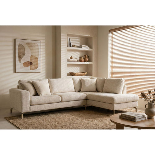 Housecraft Living Glen 4,5-zitsbank/ Hoekbank Rechts Beige