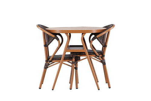 Rebellenclub Bistroset Blaze - Bruin - vtwonen shop