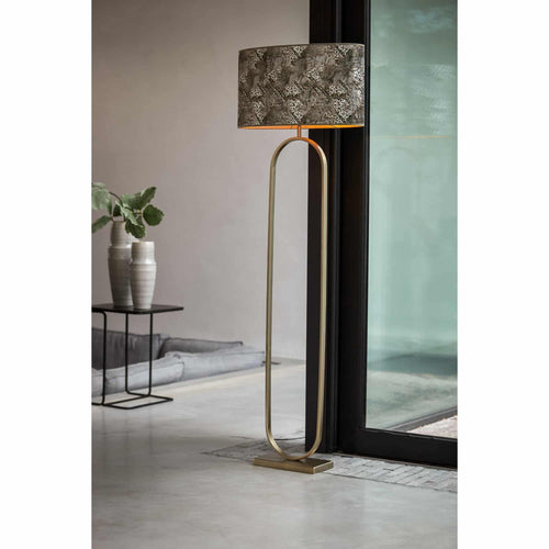 Light & Living vloerlamp Jamiri - goud - 30x15x142cm