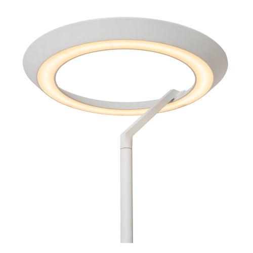 Lucide vloerlamp CELESTE - Geïntegreerde LED - Wit - vtwonen shop