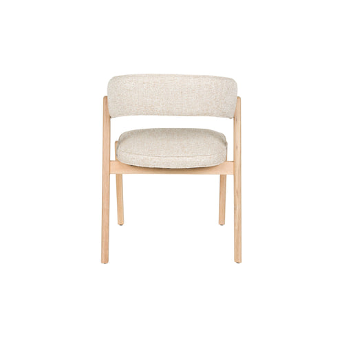 Zuiver Bright Eetkamerstoelen Beige - Set van 2 - vtwonen shop