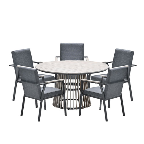 Garden Impressions tuinset Angela - Annie teak look 6-delig